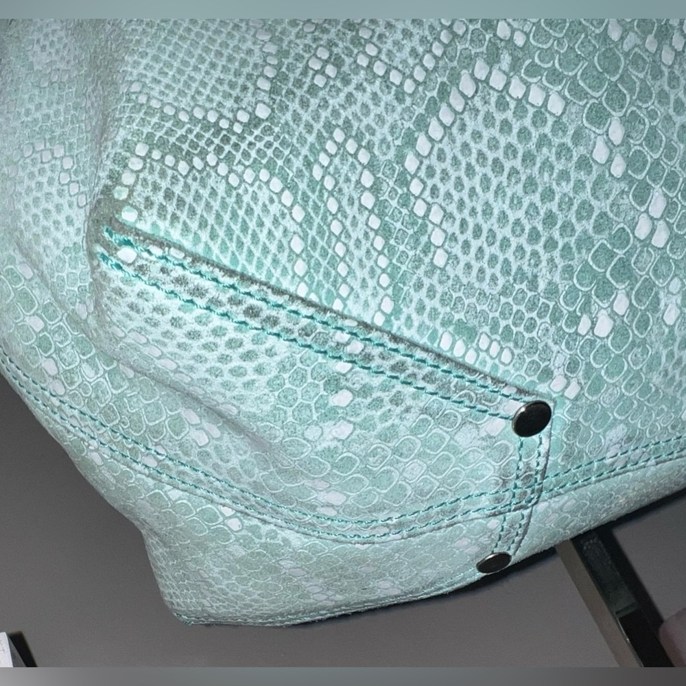 Guc Tiffany & Co. Python Print Reversible Tote! - image 2